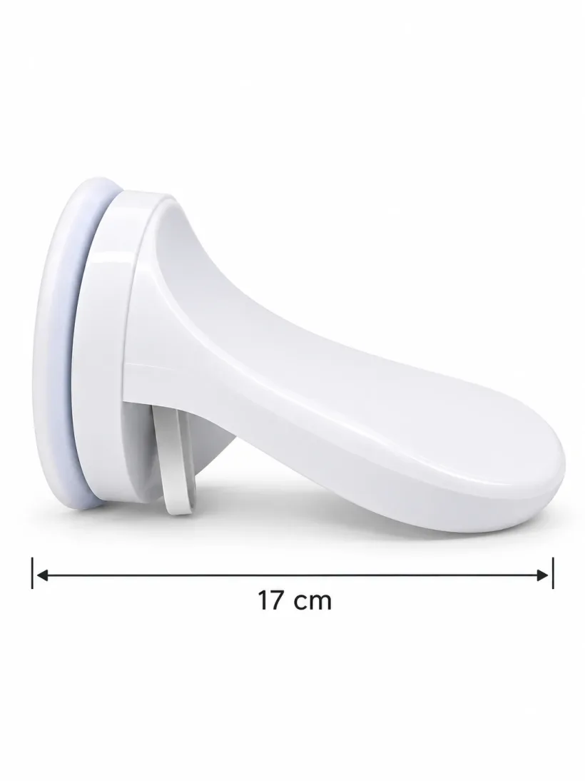 Pouso de Pé com a medida de 17 cm de comprimento indicada